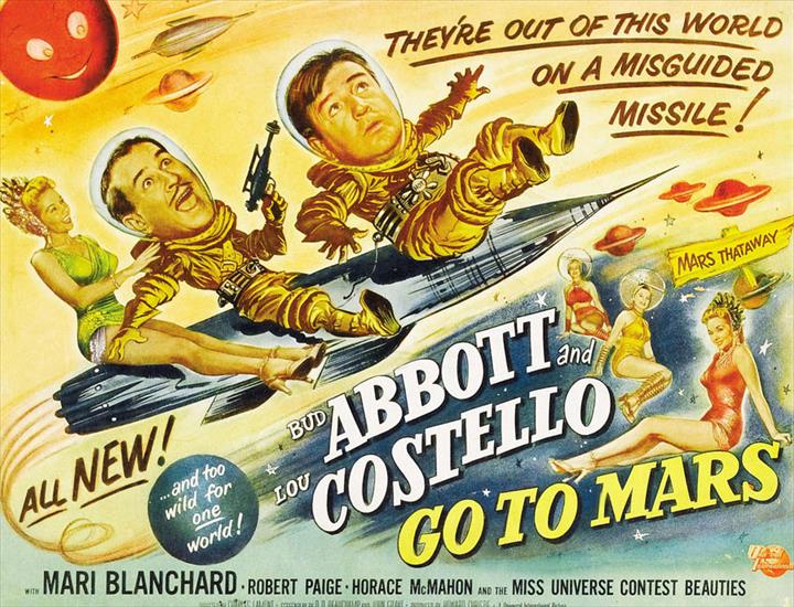 Abbott i Costello lecą na Marsa 1953 PL - Poster.jpg