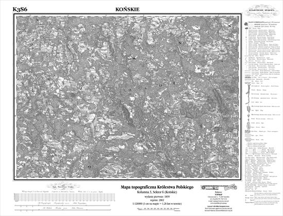 mapy Królestwa  Polskiego - K3S6 Konskie.gif