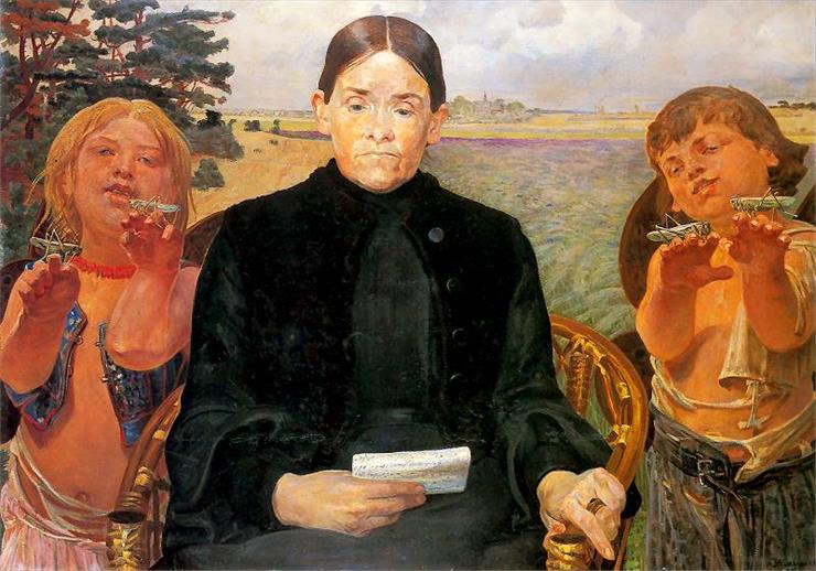 JACEK  MALCZEWSKI - 1904 Portret siostry artysty, Bronisławy.jpg