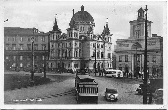 archiwa fotografia miasta polskie Łódź - plac Wolności 04.JPG