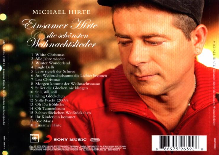 Michael Hirte 2009 - E... - Michael Hirte - Einsamer Hirte  Die Schnsten Weihnachtslieder - Back.jpg