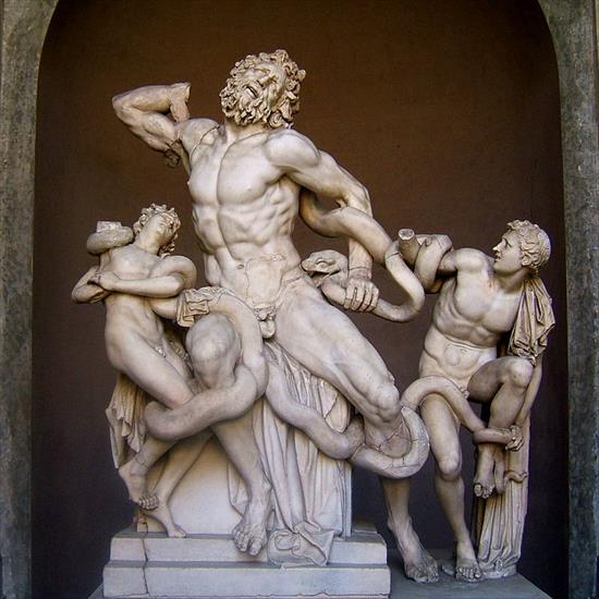 Starożytna Grecja, rzeźba i rzeźbiarze, obrazy - Laocon_and_His_Sons.jpg