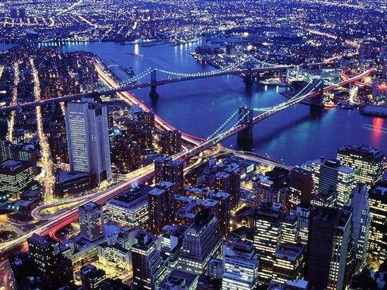 640x480 Tapety Android - Brooklyn and Manhattan Bridges, New York City.jpg