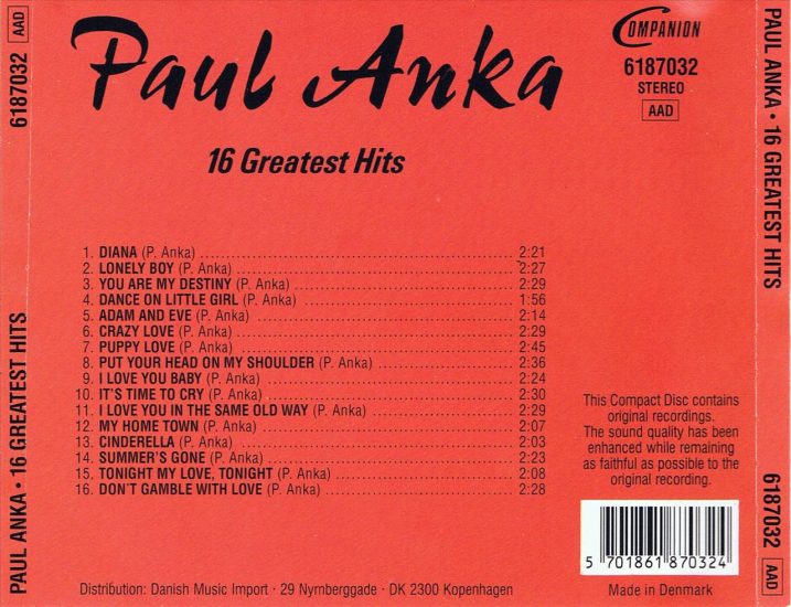 Paul Anka - 16 Greatest Hits - paul anka 16 back.jpg