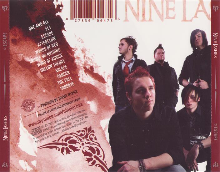 2009 Nine Lashes - Escape Flac - Back.png