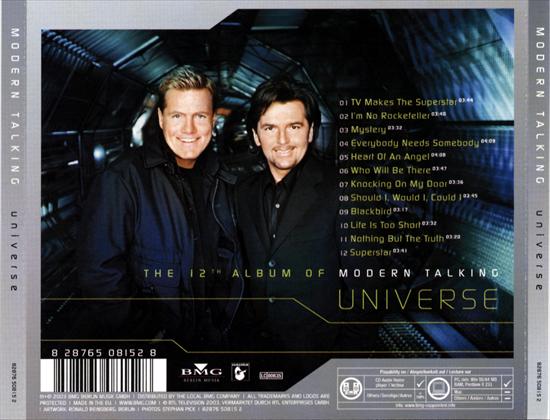Modern Talking - Universe 2003 - Modern Talking - Universe BACK.jpg