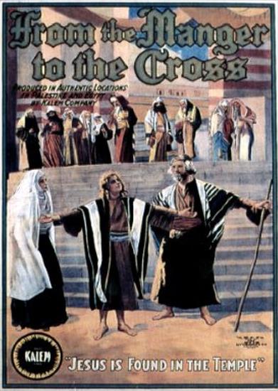 1 - PLAKATY FILMÓW RELIGIJNYCH - Od stajenki po krzyż From the manger to the cross  Jesus of Nazareth - 1912.PNG