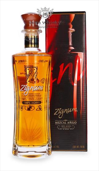 alkohole świata - Zignum Anejo, tequila.jpg