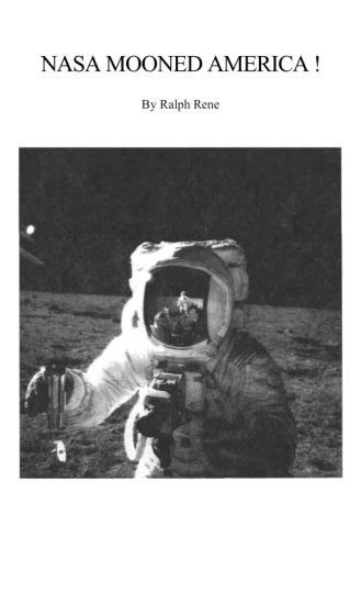 Lądowanie na księżycu - Ralph Rene - NASA mooned America 1994.jpg